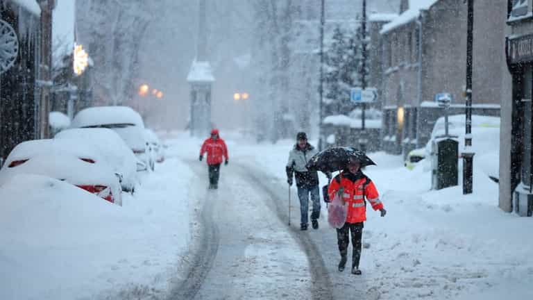 Full list of school closures as snow and ice cause disruption across UK