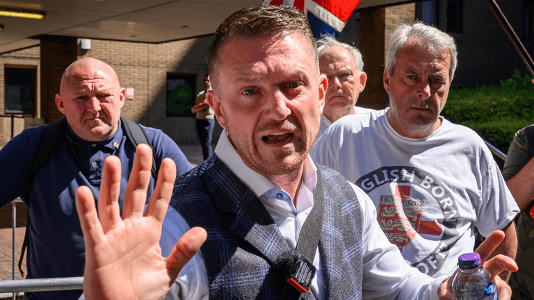 Tommy Robinson says he’s fled the UK after being declared a ‘priority target’ for ISIS