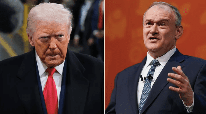 Ed Davey calls Trump ‘most corrupt president ever’ as he calls out market manipulation
