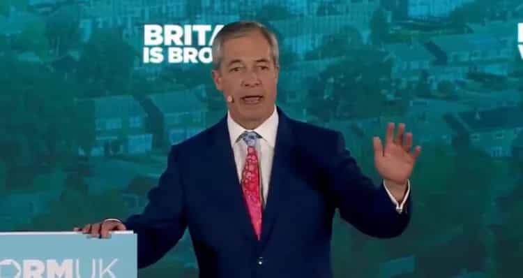 Farage mocked after explaining why Reform MPs walked out of PMQs