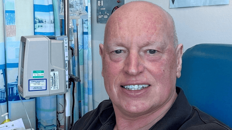 Dad diagnosed with cancer after dismissing symptoms as heartburn