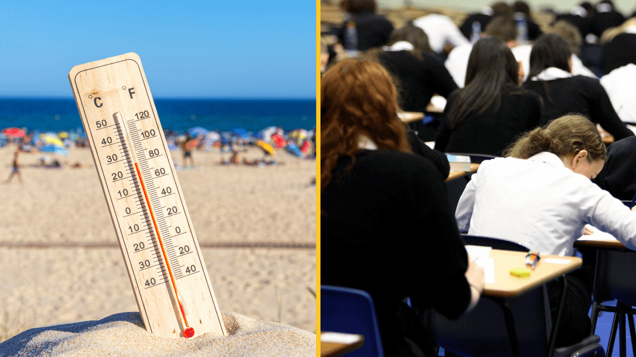 How hot is too hot to go to school under UK law as red weather warnings issued