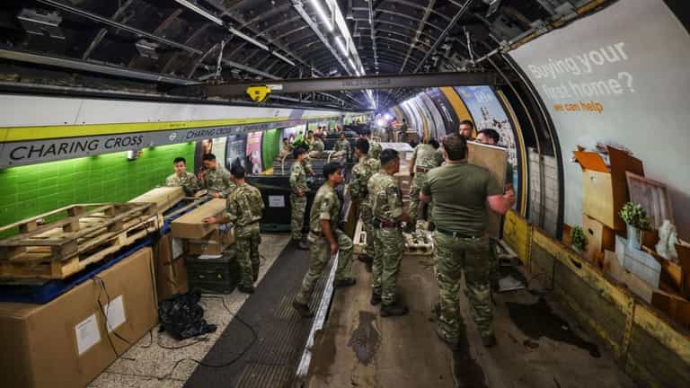 British troops training for potential war with Russia in 2030
