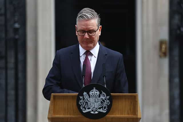 Hidden meaning of music blasted during Keir Starmer’s resignation