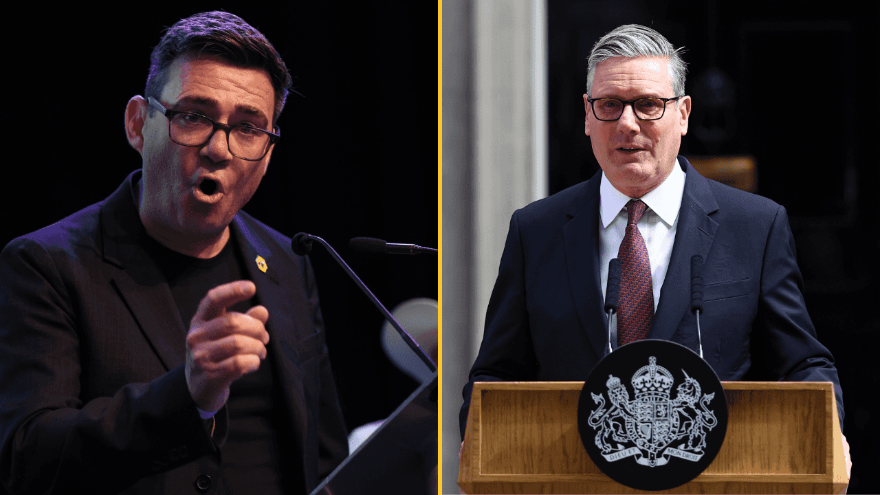 Andy Burnham breaks silence following Keir Starmer’s resignation