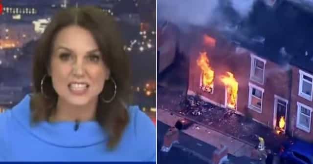 GB News host denies Belfast riots happened in extraordinary exchange