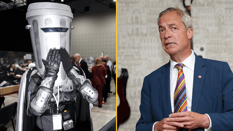 Count Binface reveals Clacton by-election manifesto