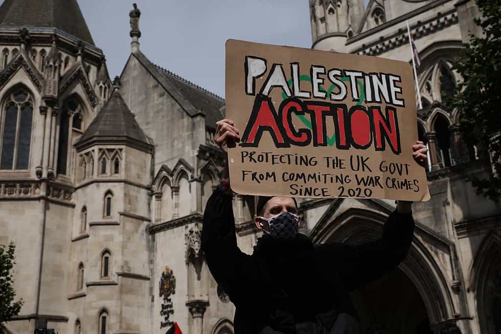 Palestine Action designated a terrorist group by the US