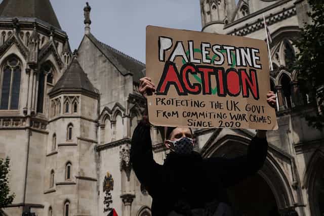 Palestine Action designated a terrorist group by the US