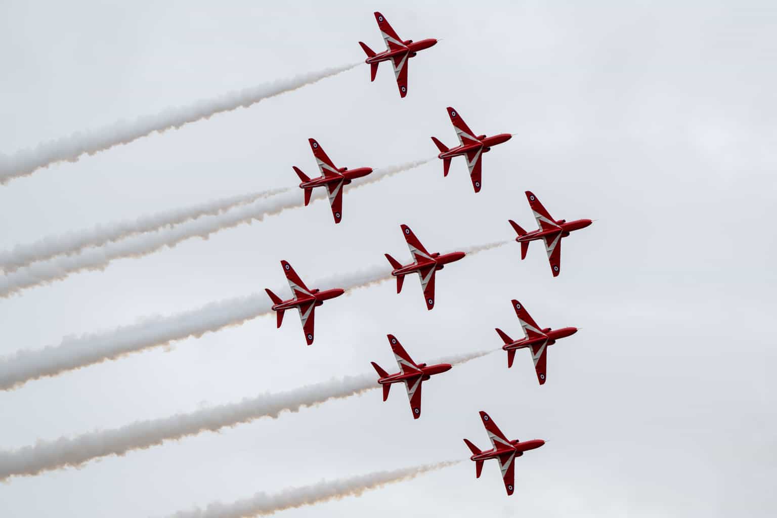 Red Arrows pull out of UK air shows after Canada delay