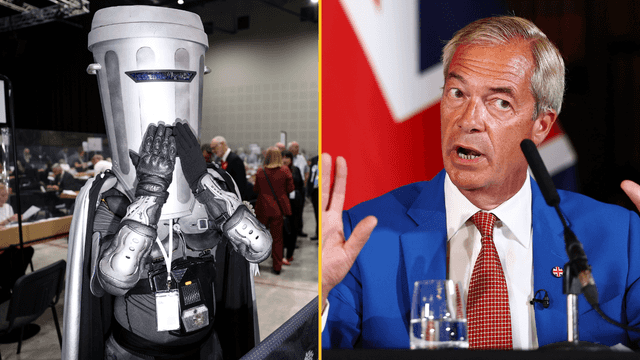 First Clacton poll predicts outcome of by-election fought out between Nigel Farage and Count Binface