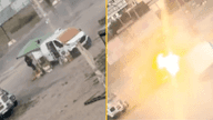 Watch: Moment Russian drone chases Ukrainian civilian in 'human safari' attack