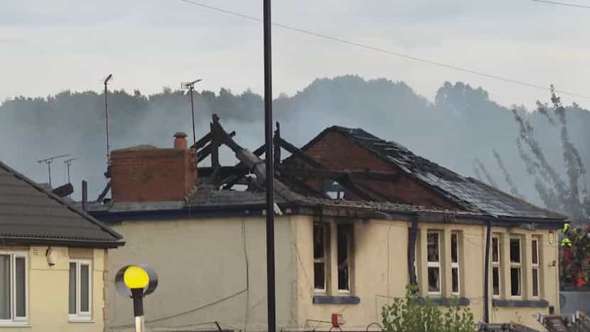 Full Monty working men’s club destroyed by fire