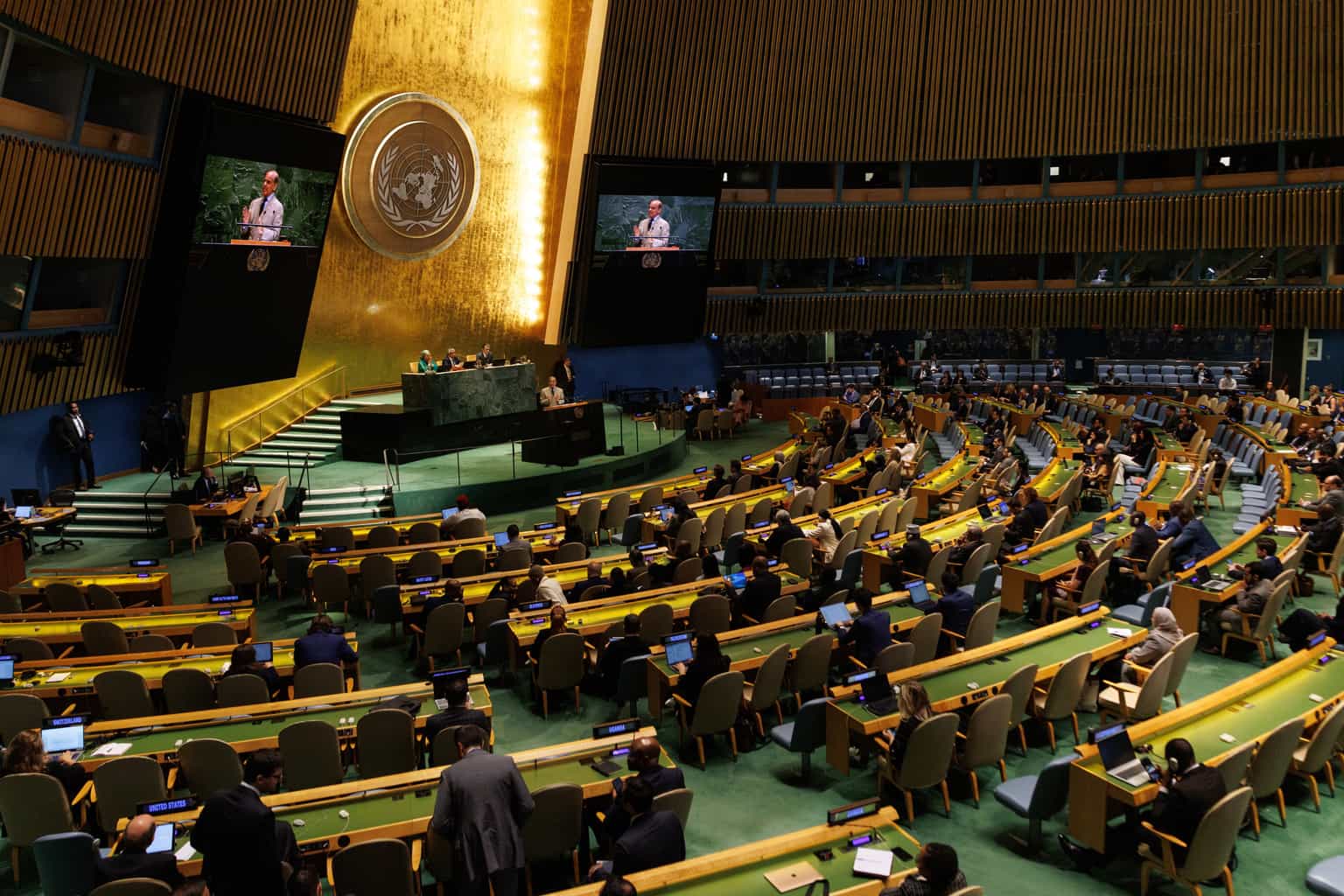 All the nations to vote for and against Palestine participating in UN General Assembly