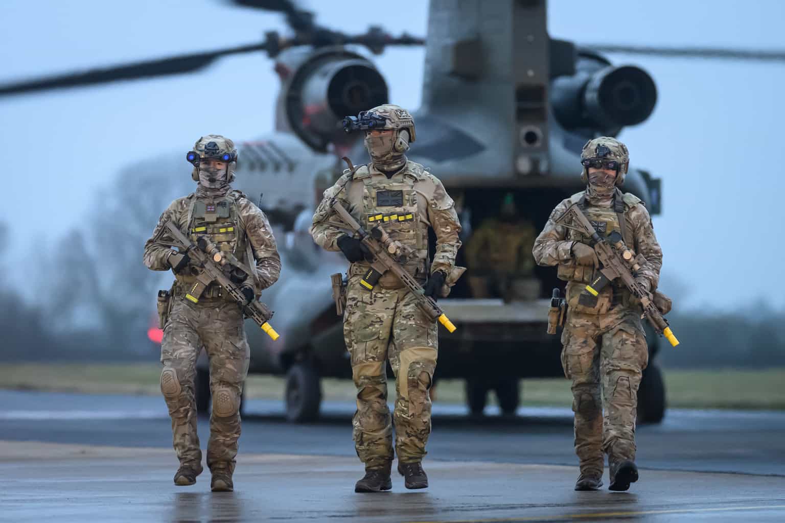 British Army cancels tank and helicopter drills as funding crisis grounds troops