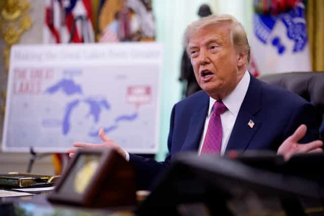 Lake Ontario wasn’t enough – Donald Trump now wants to rename an entire state of America