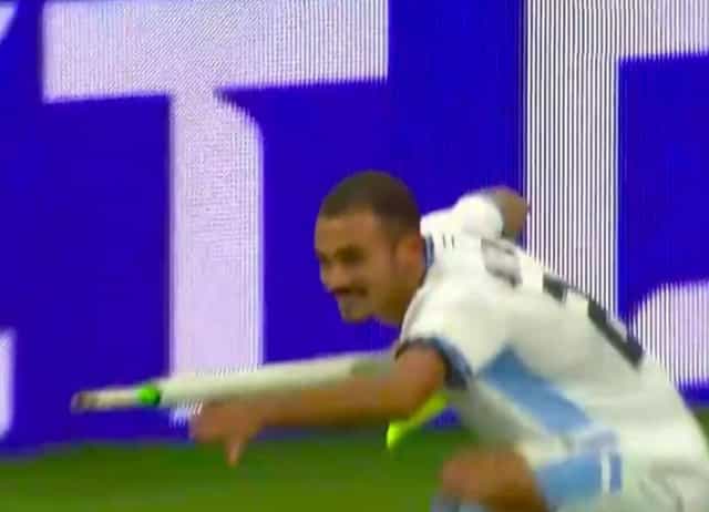 Israel footballer given red card after bizarre ‘gun-firing goal celebration’ with corner flag