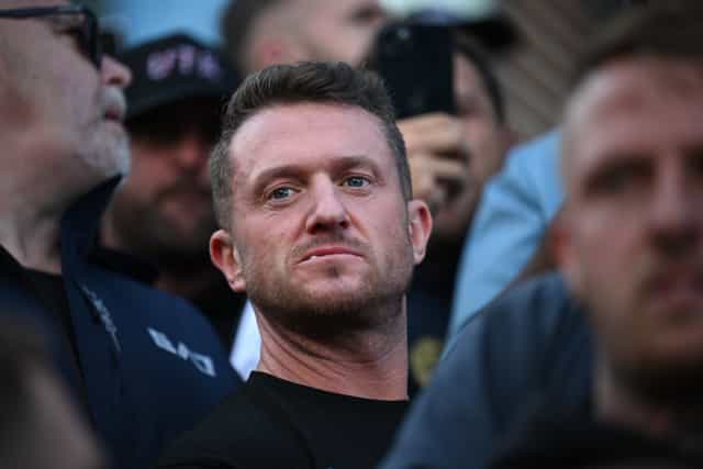 Tommy Robinson ‘detained by counter terrorism police’ at airport