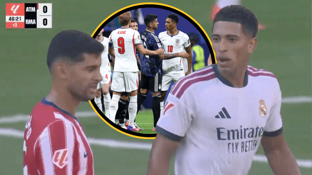 Exactly what was said between Bellingham and Romero as pair reignited World Cup clash in La Liga