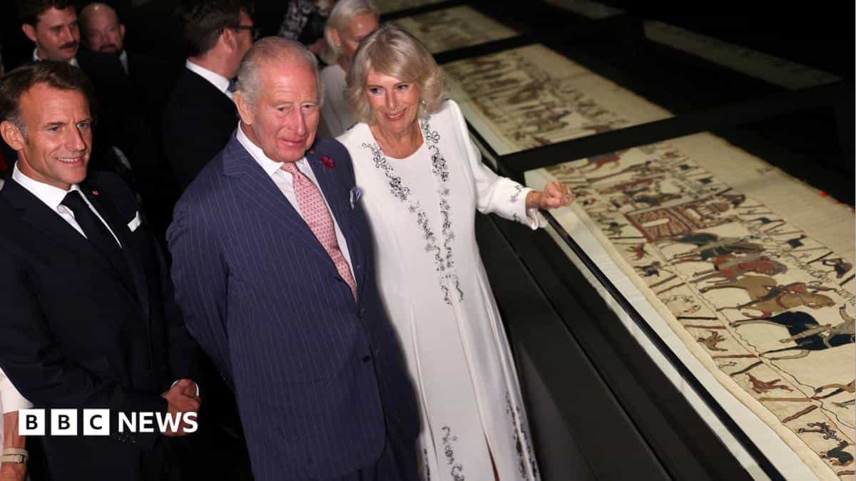 King Charles hails ‘unprecedented’ Bayeux Tapestry loan at the British Museum