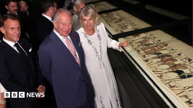 King Charles hails ‘unprecedented’ Bayeux Tapestry loan at the British Museum