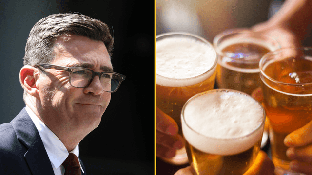 Andy Burnham says drinking ban at football matches should be lifted