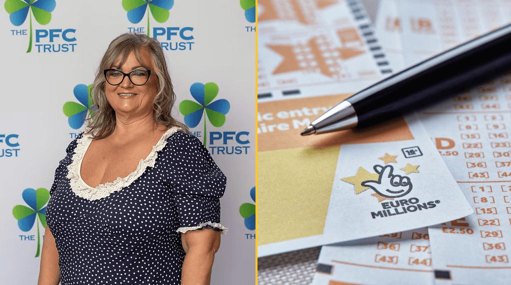 Lottery winner explains why she’s given away half of her £115m fortune
