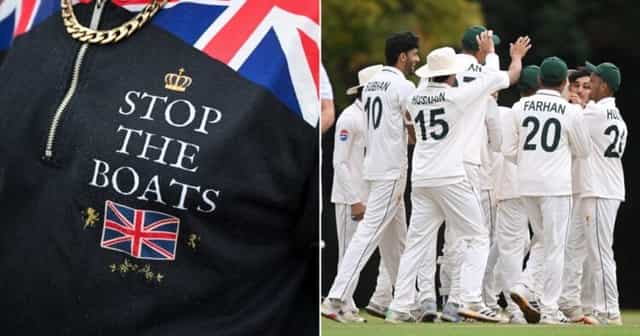 Portsmouth protestors mocked after mistaking Pakistan U19s cricket team for asylum seekers