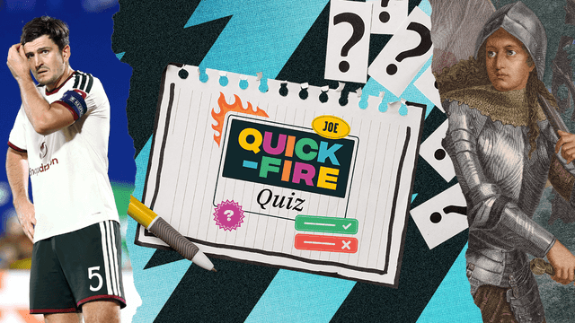 The JOE quick-fire general knowledge quiz: Day 719