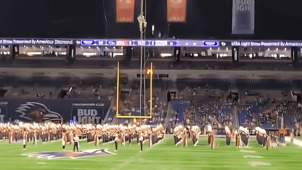 Man who died in horror 150ft stadium fall named