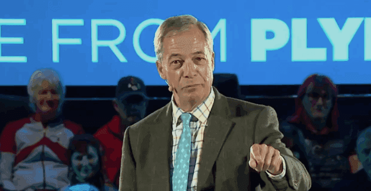 Nigel Farage booed by Reform supporters after major gaffe