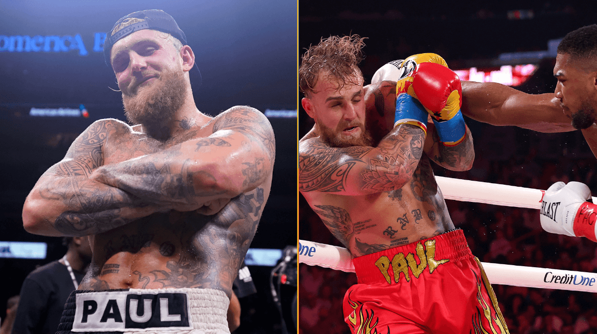 Jake Paul confirms first fight since he had jaw broken by Anthony Joshua