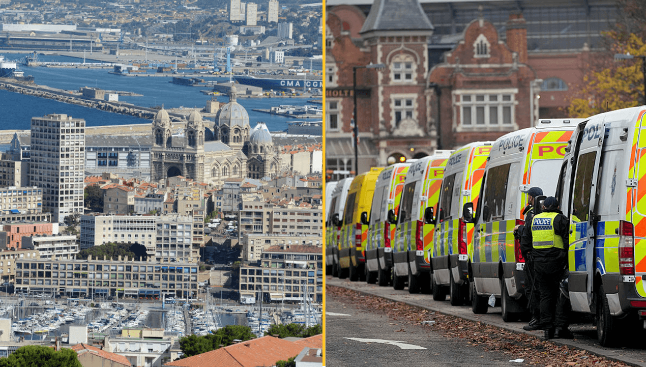 Most criminal cities in Europe revealed as major UK city ranks second