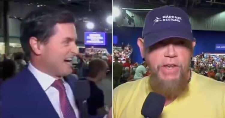 Man asked by Fox News why he’s at Trump rally – gives greatest answer ever