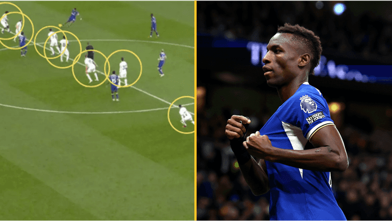 Tottenham deployed never-seen-before 0-7-1 formation vs Chelsea