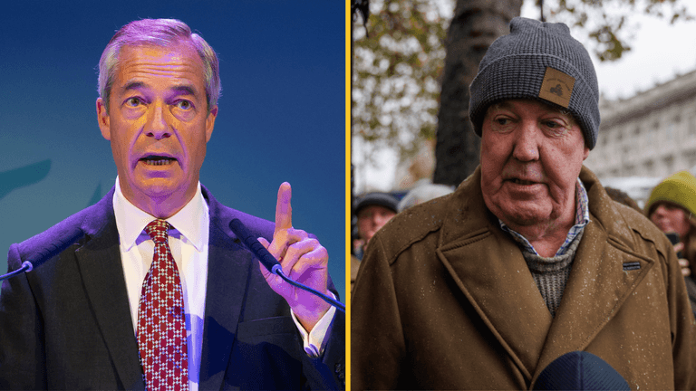 ‘His numbers don’t add up’ – Jeremy Clarkson rips Nigel Farage for avoiding questions on economy