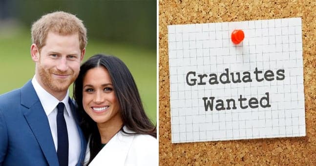 Prince Harry and Meghan Markle are looking for a recent graduate to work for them Prince Harry and Meghan Markle are looking for a recent graduate to work for them
