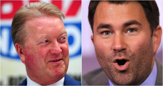 Frank Warren has absolutely ripped into Eddie Hearn