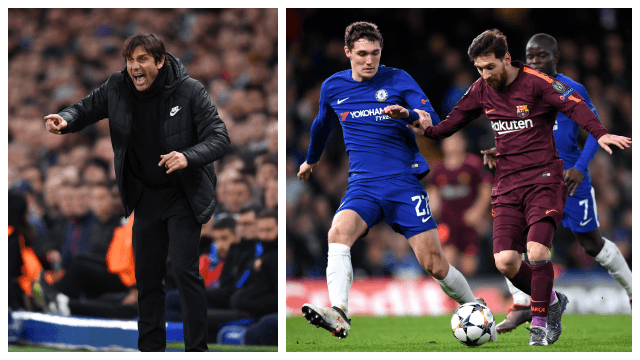 Antonio Conte defends Andreas Christensen after costly mistake against Barcelona Antonio Conte defends Andreas Christensen after costly mistake against Barcelona