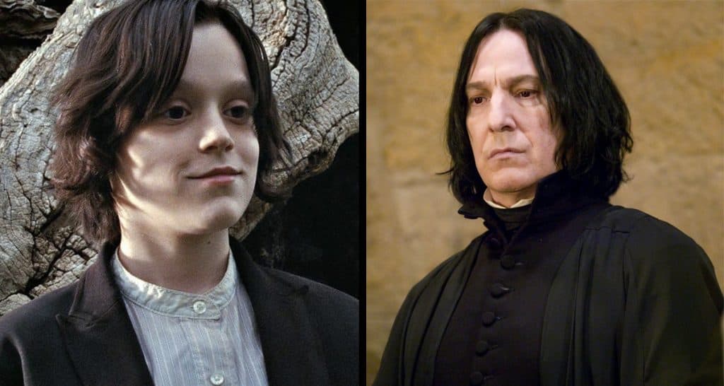 The kid who played young Snape looks very different now, and has a completely different life