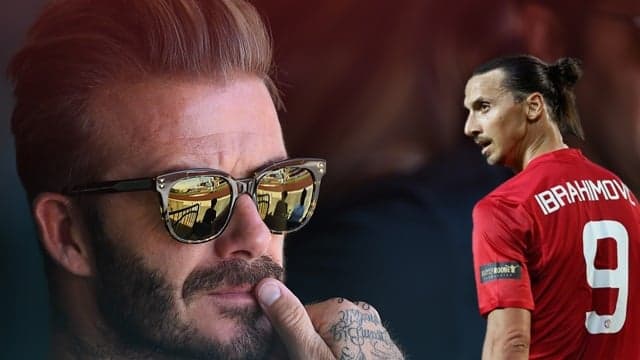 David Beckham played a role in Zlatan Ibrahimovic’s switch to LA Galaxy