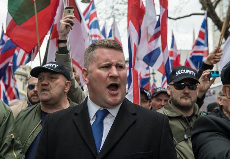 Britain First leader Paul Golding ‘beaten up in prison’ Britain First leader Paul Golding ‘beaten up in prison’