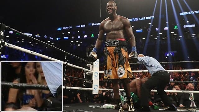 Nobody was more shocked by Deontay Wilder’s TKO than the ring girls Nobody was more shocked by Deontay Wilder’s TKO than the ring girls
