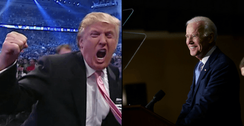 Donald Trump claims he could beat up Joe Biden, obviously