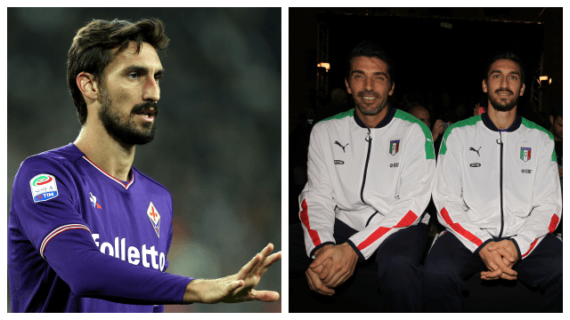 Gianluigi Buffon and Andrea Pirlo pay touching tribute to Davide Astori Gianluigi Buffon and Andrea Pirlo pay touching tribute to Davide Astori