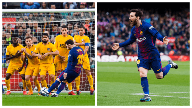 WATCH: Lionel Messi scores stunning free kick to bring Barcelona one step closer to league title WATCH: Lionel Messi scores stunning free kick to bring Barcelona one step closer to league title