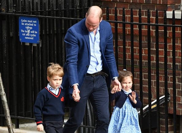 We missed the adorable moment between George and Charlotte yesterday We missed the adorable moment between George and Charlotte yesterday