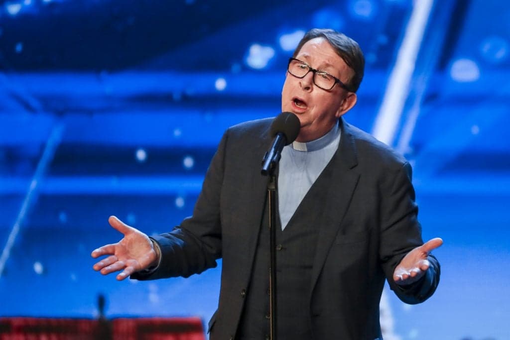 Viral singing priest Father Ray Kelly is on Britain’s Got Talent tonight