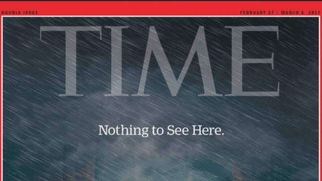 TIME magazine have once again outdone themselves with their latest Donald Trump cover