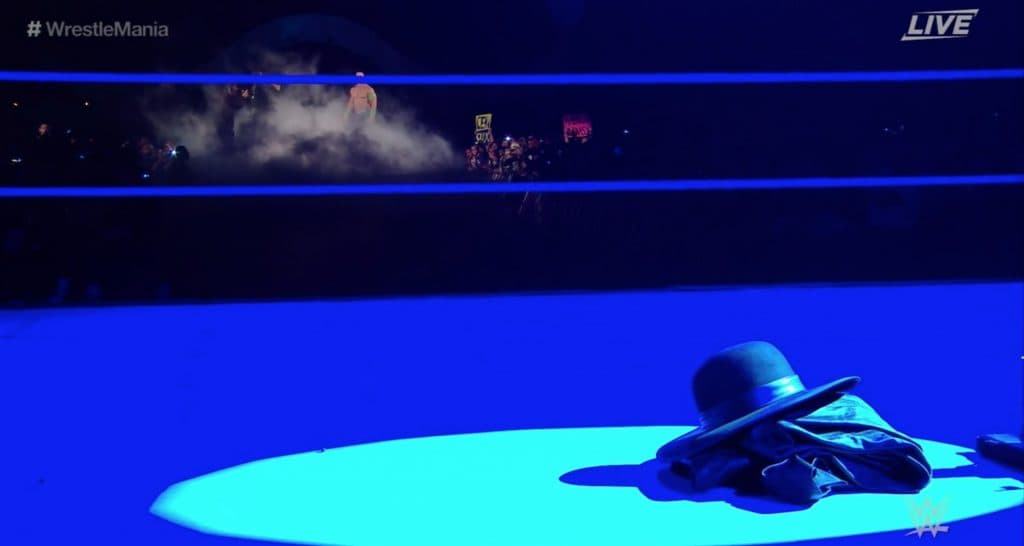 The Undertaker returned to face John Cena at Wrestlemania